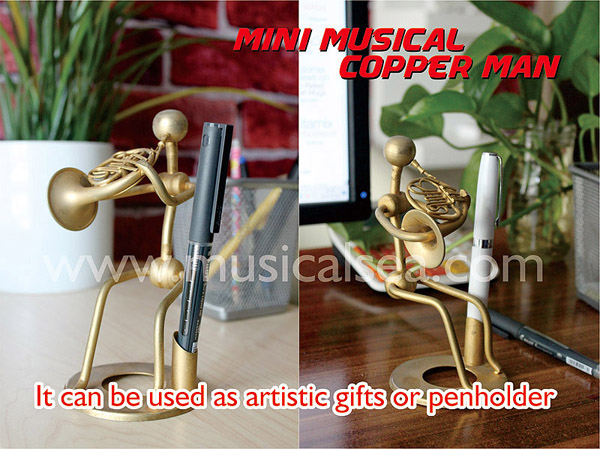 artistic gifts pencil vase performer Miniature Musical Instruments